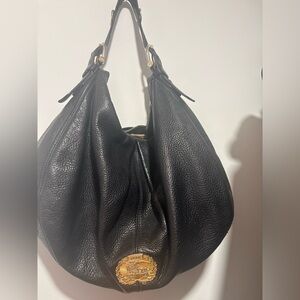 Burberry Black Leather Women's Bag